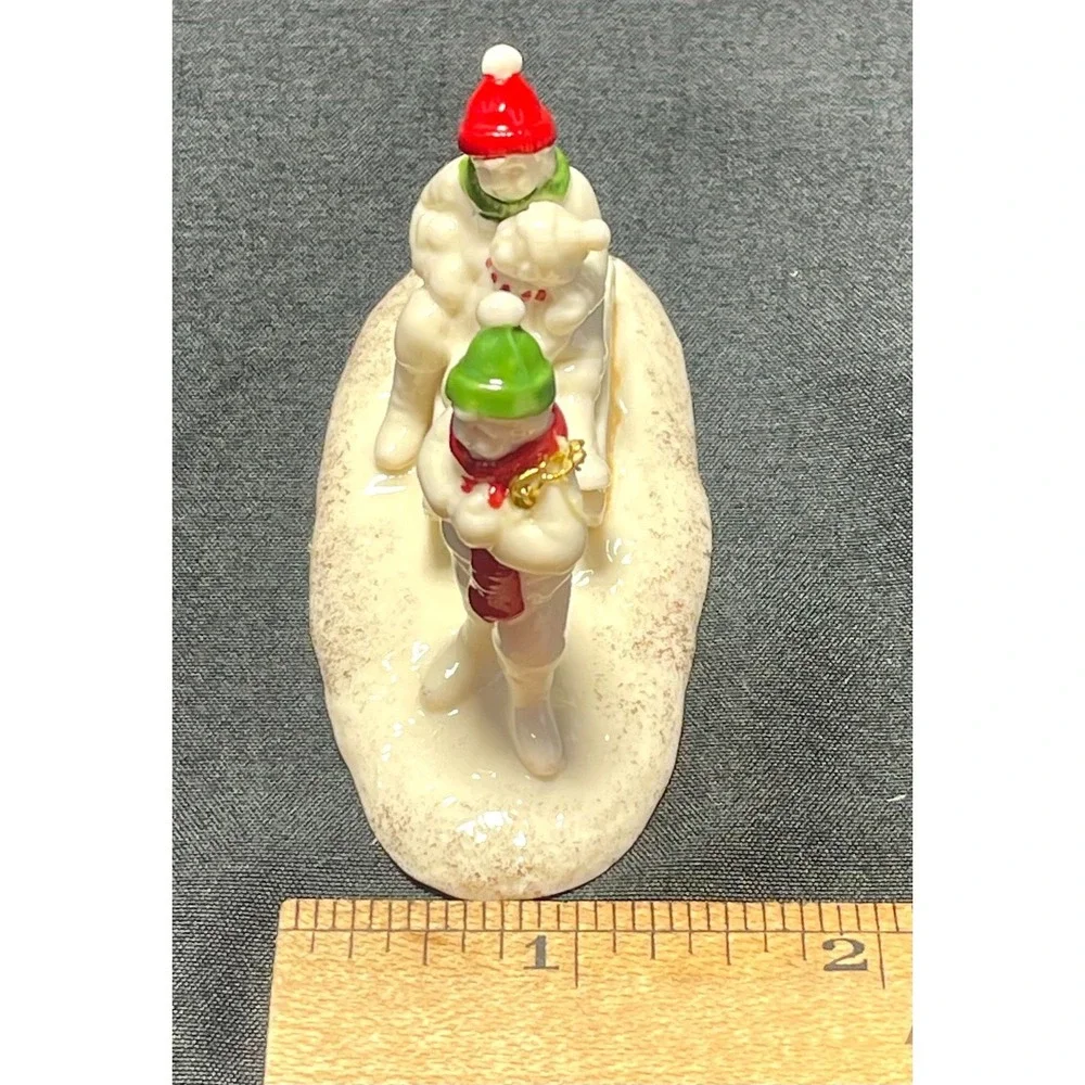 Lenox China 2017 MISTLETOE PARK Village Treasures SNOW DAY Sculpture MIB